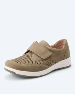 Halbschuh mit Klettriemen
