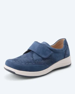 Halbschuh mit Klettriemen
