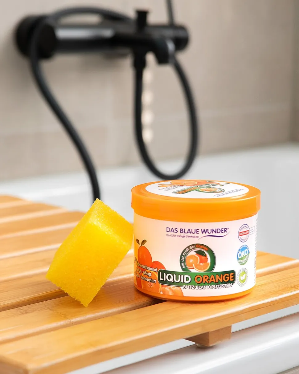 Liquid Orange Blitz Blank Putzstein