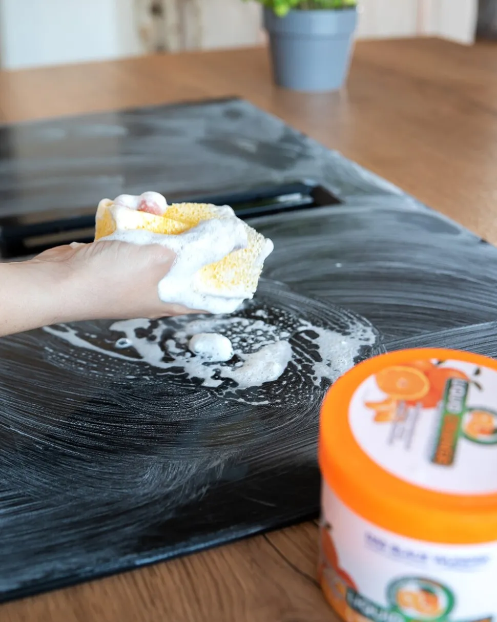 Liquid Orange Blitz Blank Putzstein