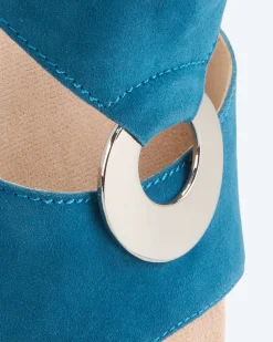 Pantolette mit Deko-Ring