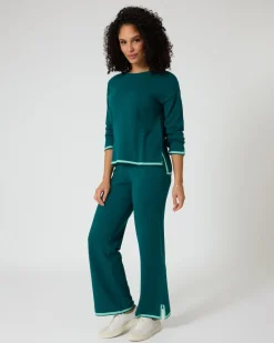 Pullover mit Kontrastdetails