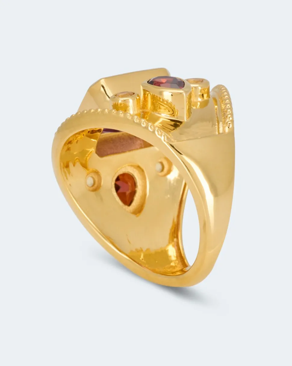 Ring mit Amethyst
