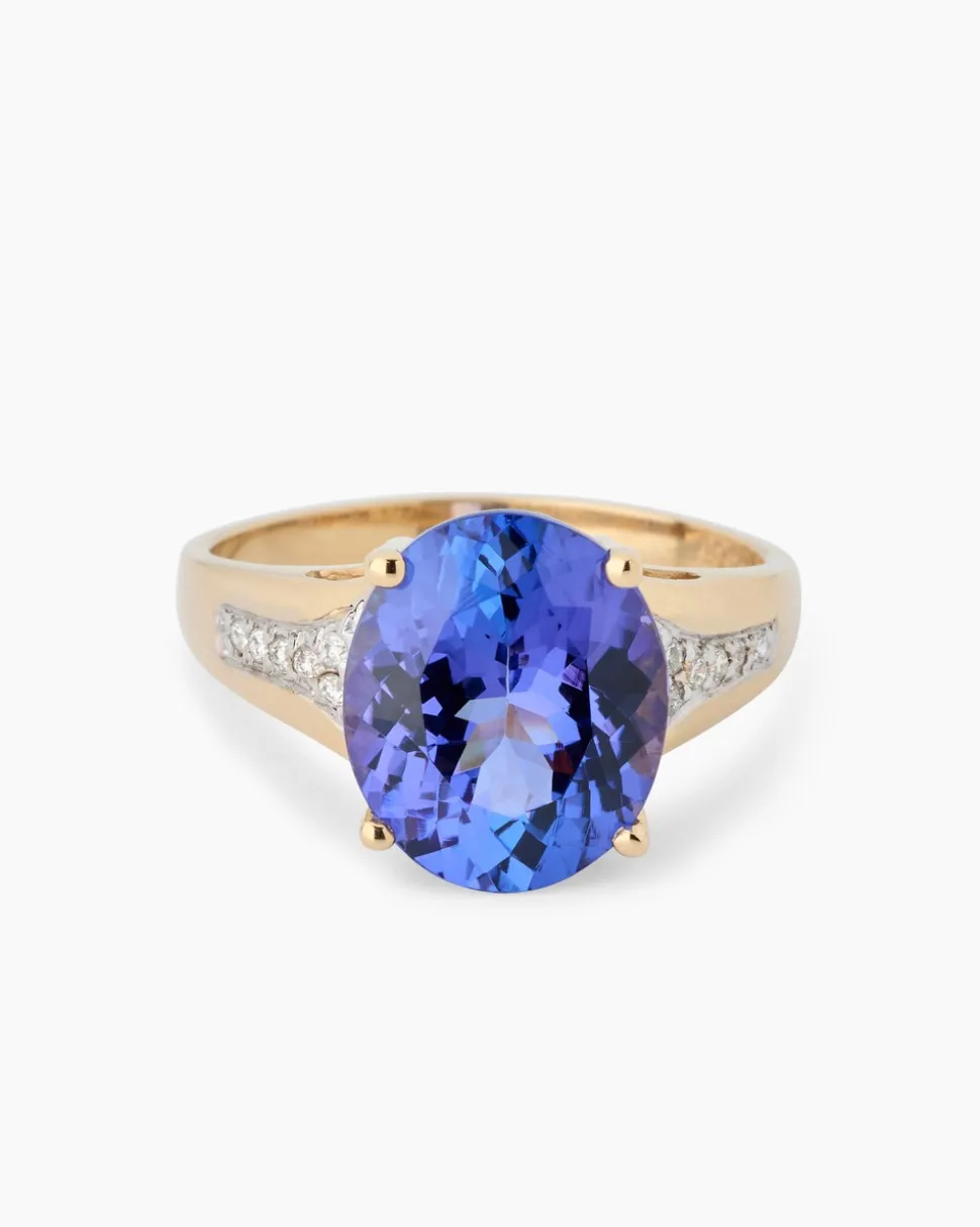 Ring mit Tansanit "Star of Africa" & Brillanten