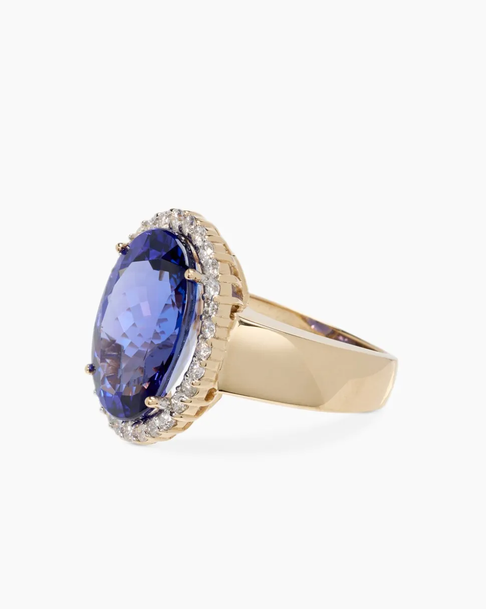 Ring mit Tansanit "Star of Africa" & Brillanten