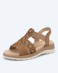 Sandale mit Strass