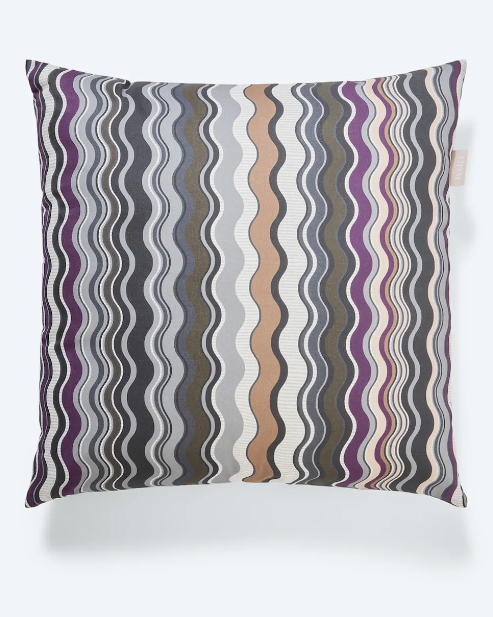 Satin-Kissen "Chevron"