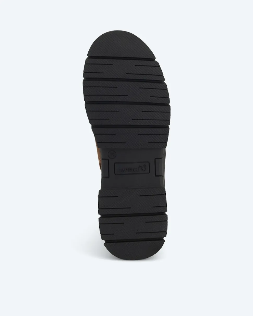 Schnürstiefel mit Zipper
