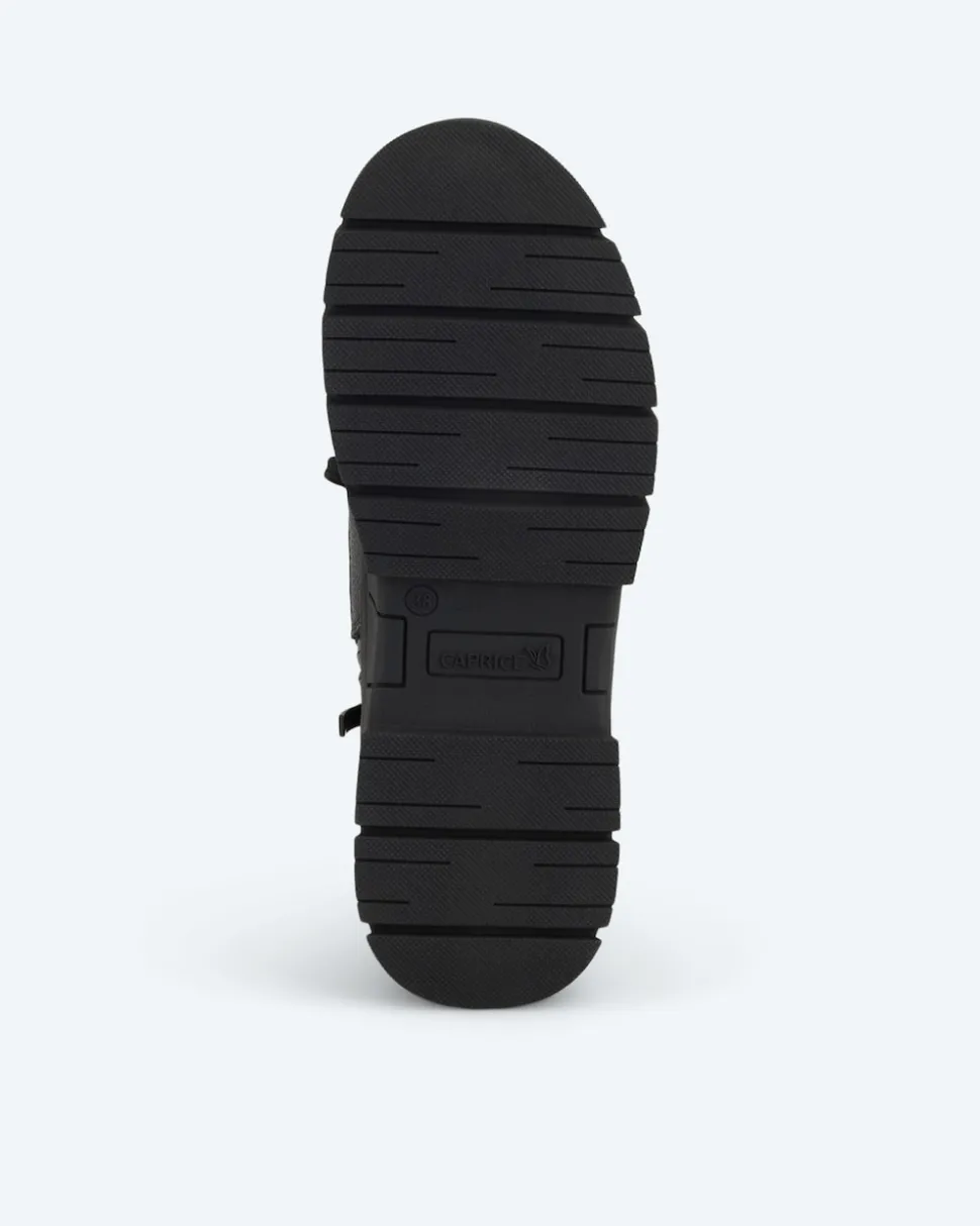 Schnürstiefel mit Zipper
