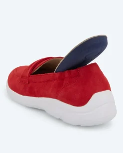 Slipper mit Lederdeko