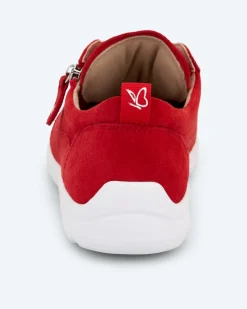 Sneaker in Velours-Optik