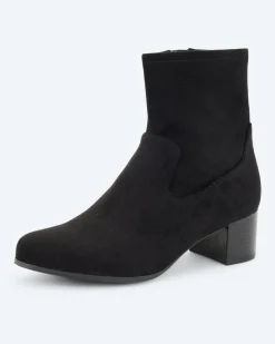 Stiefelette mit Absatz